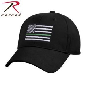 Rothco Thin Green Line Flag Low Pro Cap 9556