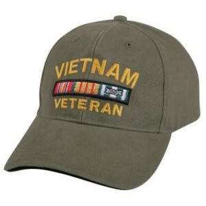 Rothco Vietnam Veteran Deluxe Vintage Low Profile Insignia Cap