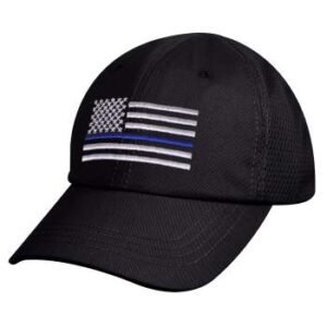Rothco Tactical Mesh Back Cap W/ Thin Blue Line Flag 9973