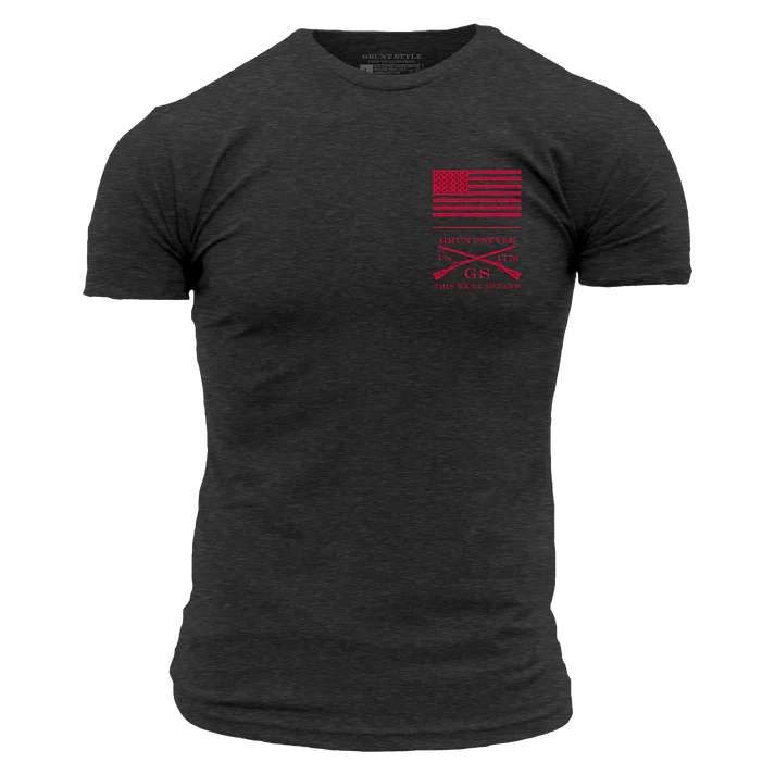 GS5758-Men_sRedBloodBlueCollarTee-Charcoal_WEB_READYFront_9e7fa77d-f6a7-4c91-88fa-c7750cc7381d