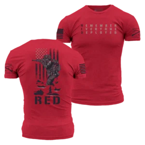 Grunt Style - Red Friday T-shirt - Red GS6287