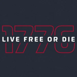 Grunt Style - Live Free or Die '76 T-shirt - Midnight Navy GS6889 - Image 2