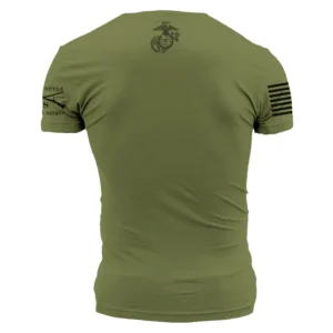 Grunt Style - Est. 1775 T-shirt - Military Green GSMC0091 - Image 2