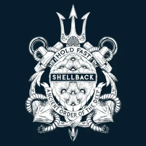 Grunt Style - USN - Shellback Seal T-shirt - Navy GSNV0057 - Image 4